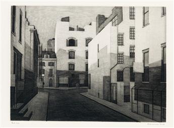 ARMIN LANDECK Three etchings.